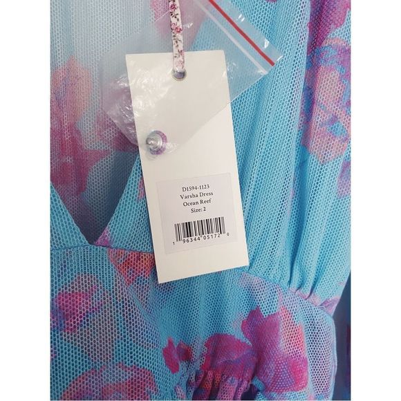 LoveShackFancy Varsha Dress in Ocean Reef Size 2 NWT - Picture 8 of 13
